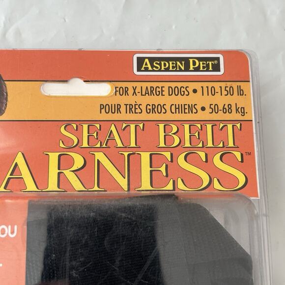 Aspen Pet Canine Dog Seat Belt & Walking Harness for XL Dog 110to 150 lbs New - Picture 7 of 9